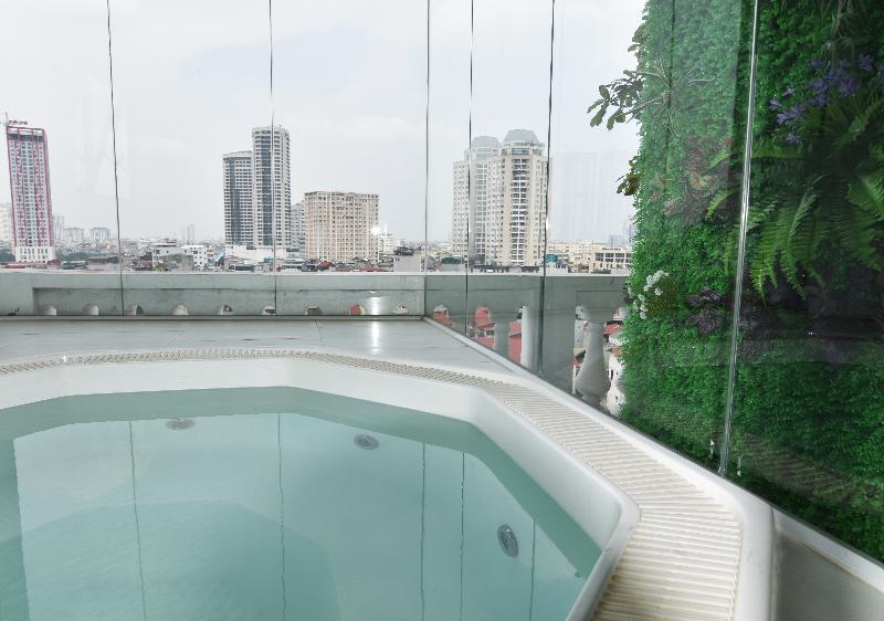 Bao Hung Hotel & Apartment - Tran Thai Tong Hanoi Exteriör bild